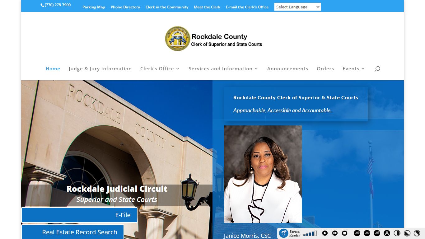 Home - Rockdale County Clerk of Superior and State Courts